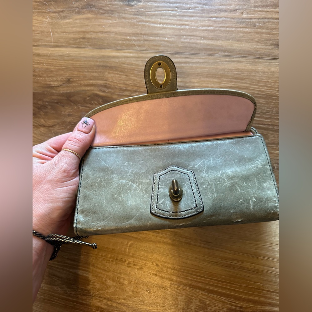 Vintage Coach Legacy Women’s Wallet Moss - Picture 3 of 7